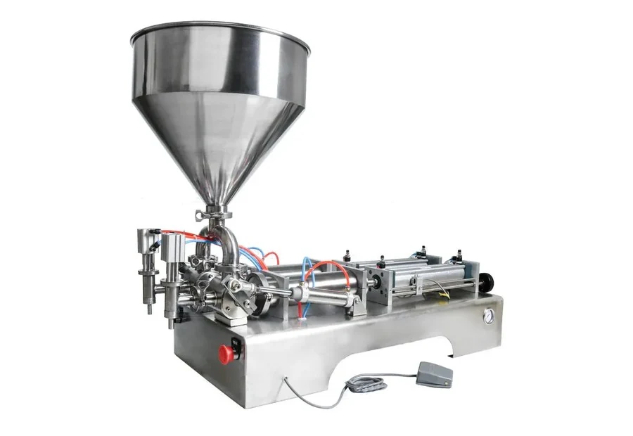 Semi-automatic paste filler